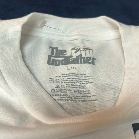 The Godfatherwhitec men’s T-shirt - Picture 10 of 11